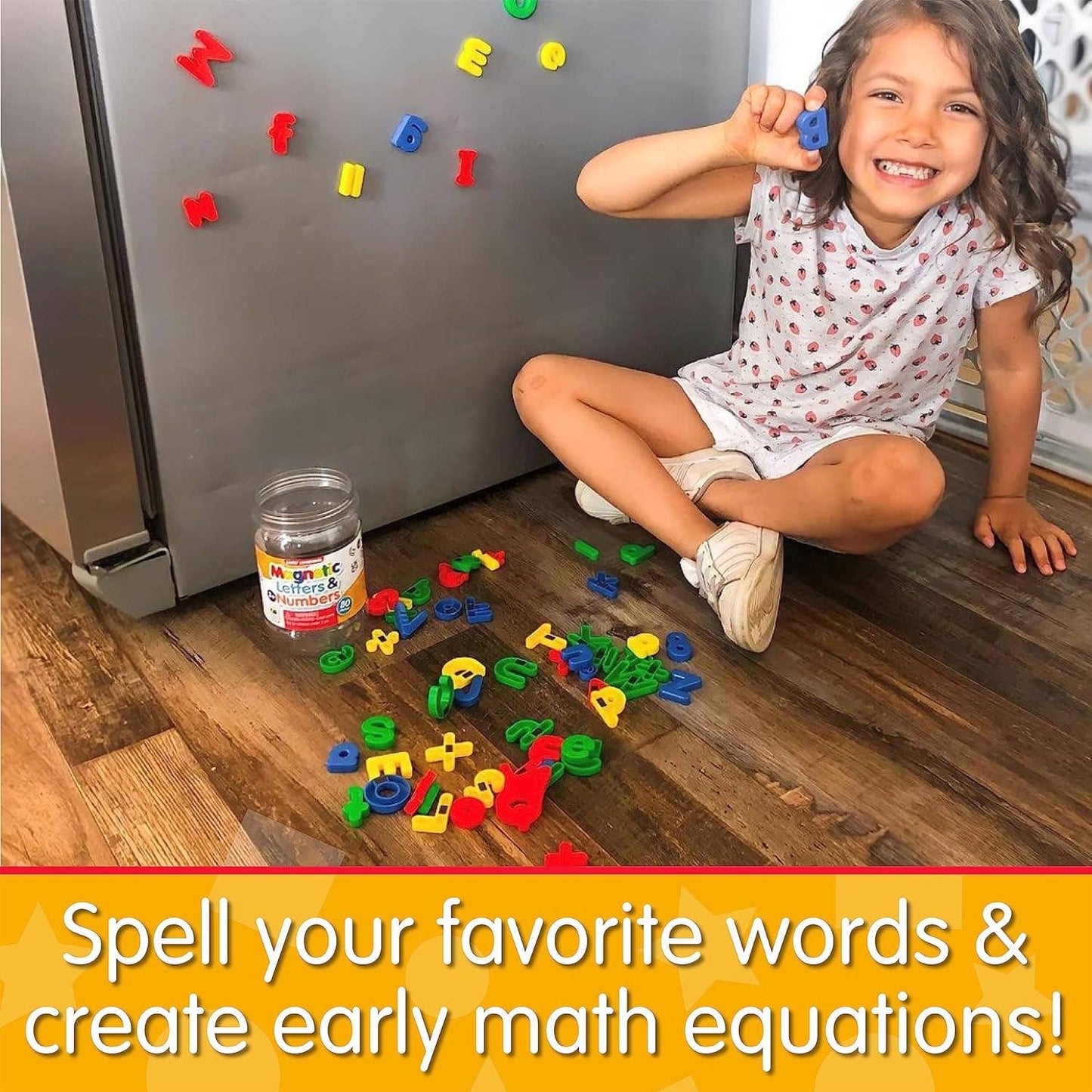 Early Learning – Magnetic Letters & Numbers: Plastic