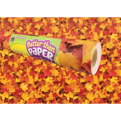 Fall Leaves Better Than Paper Bulletin Board Roll
