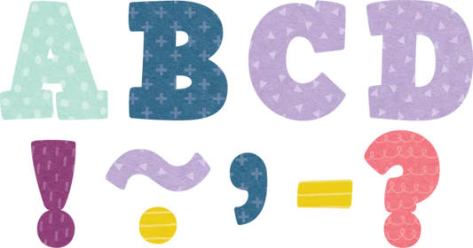 Oh Happy Day Bold Block 3" Magnetic Letters