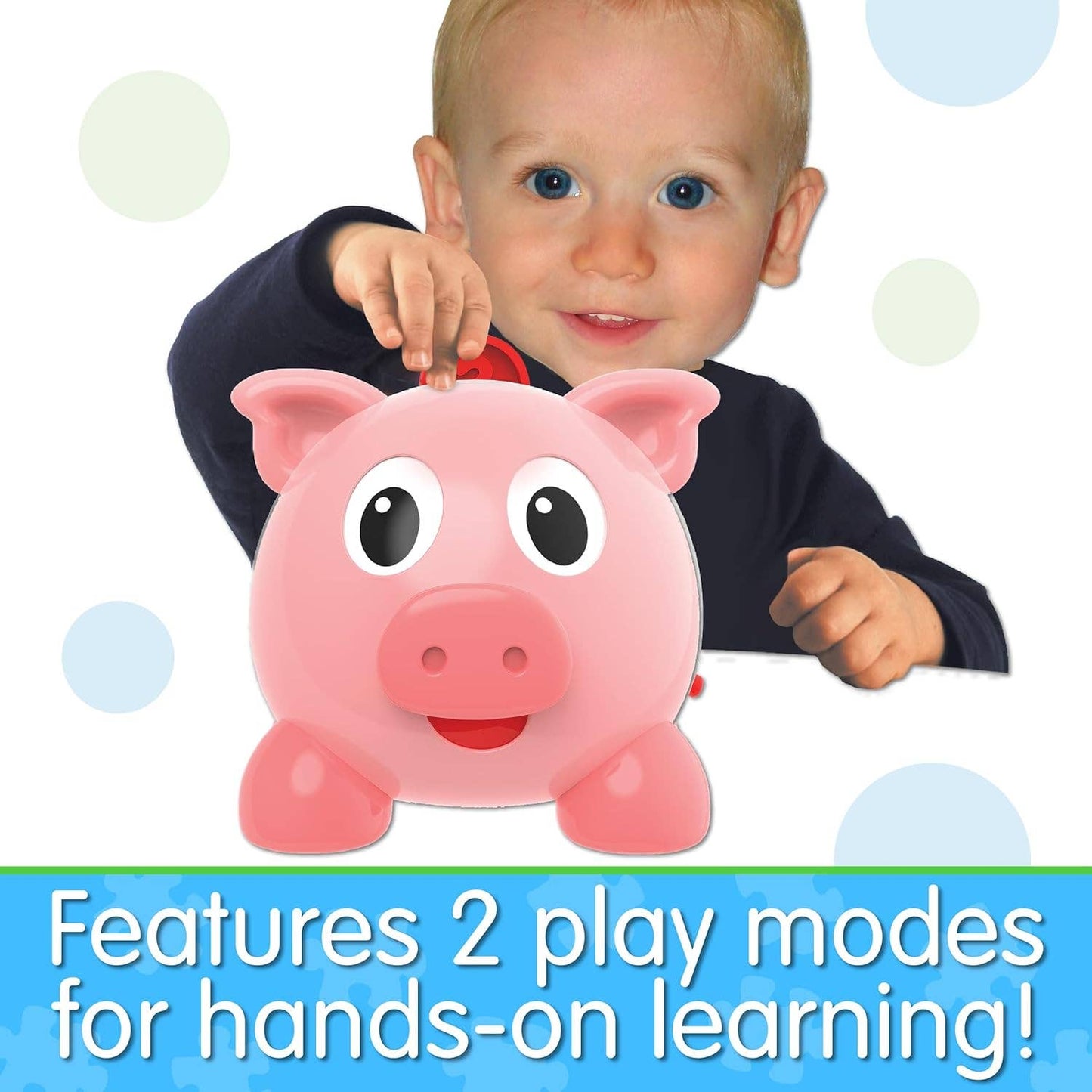 Learn With Me - Numbers & Colors Pig E Bank: Plastic