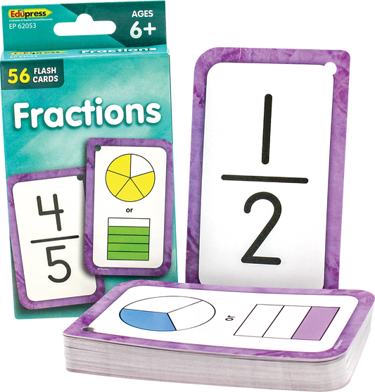 Fractions Flash Cards