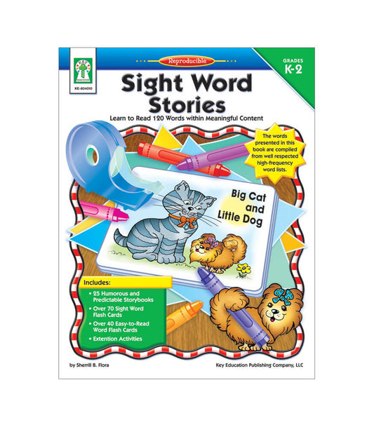 Sight Word Stories Resource Book Grade K-2 Paperback