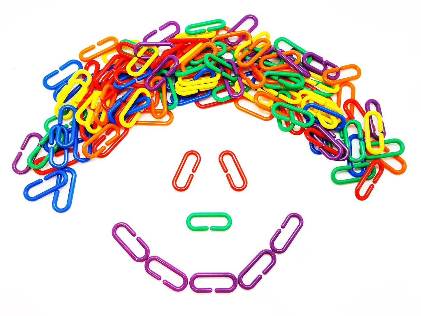 120 Rainbow Math Links With Tote