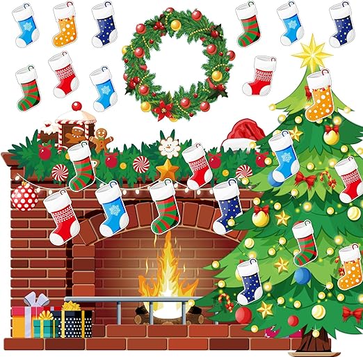 Christmas Bulletin Board Set Christmas Tree