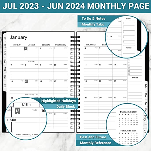 Planner 2023-2024 - July 2023-June 2024, Academic Planner