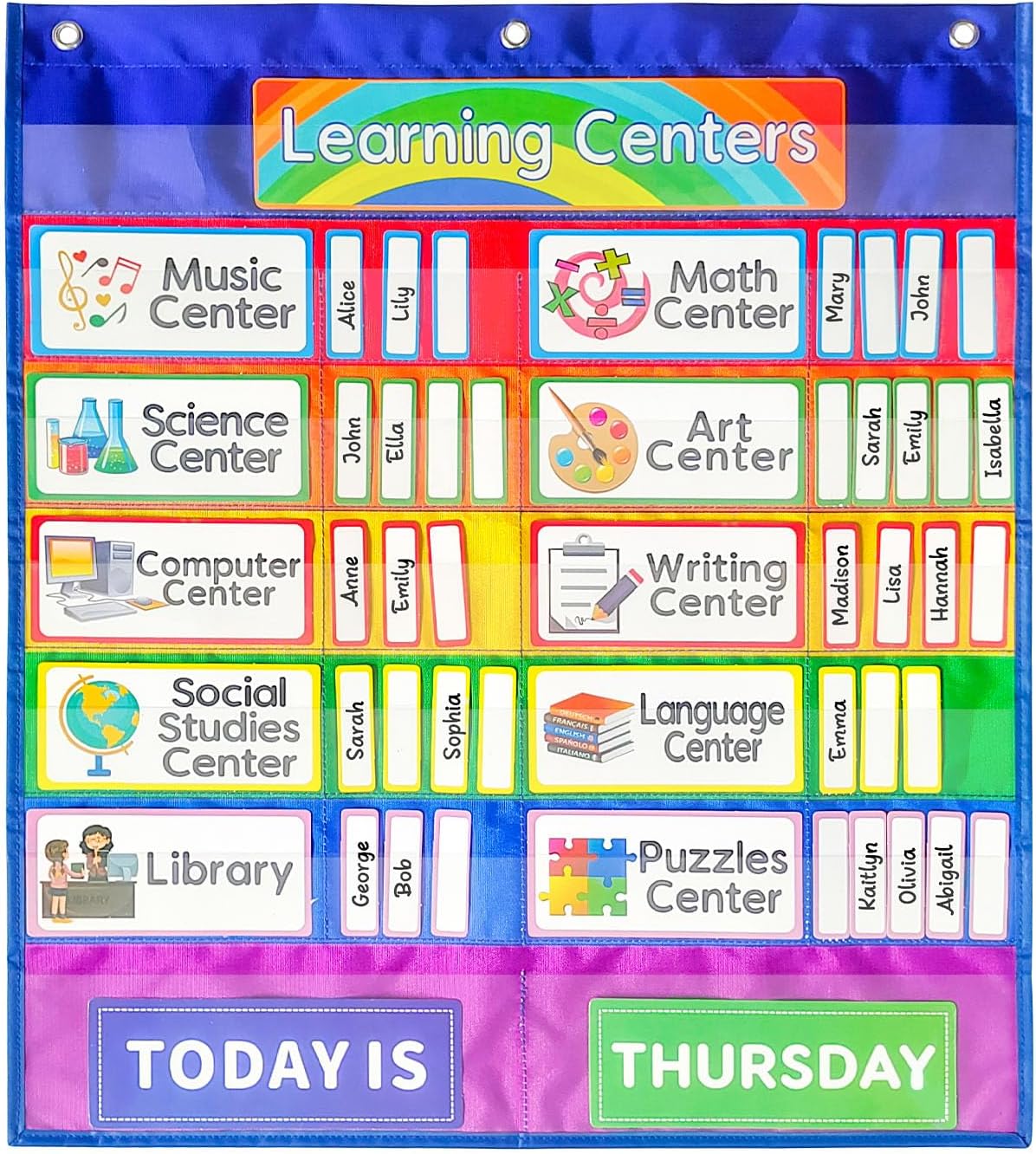 Classroom Learning Center Pocket