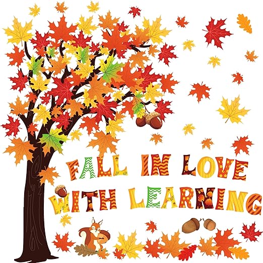 Fall Classroom Tree Decorations