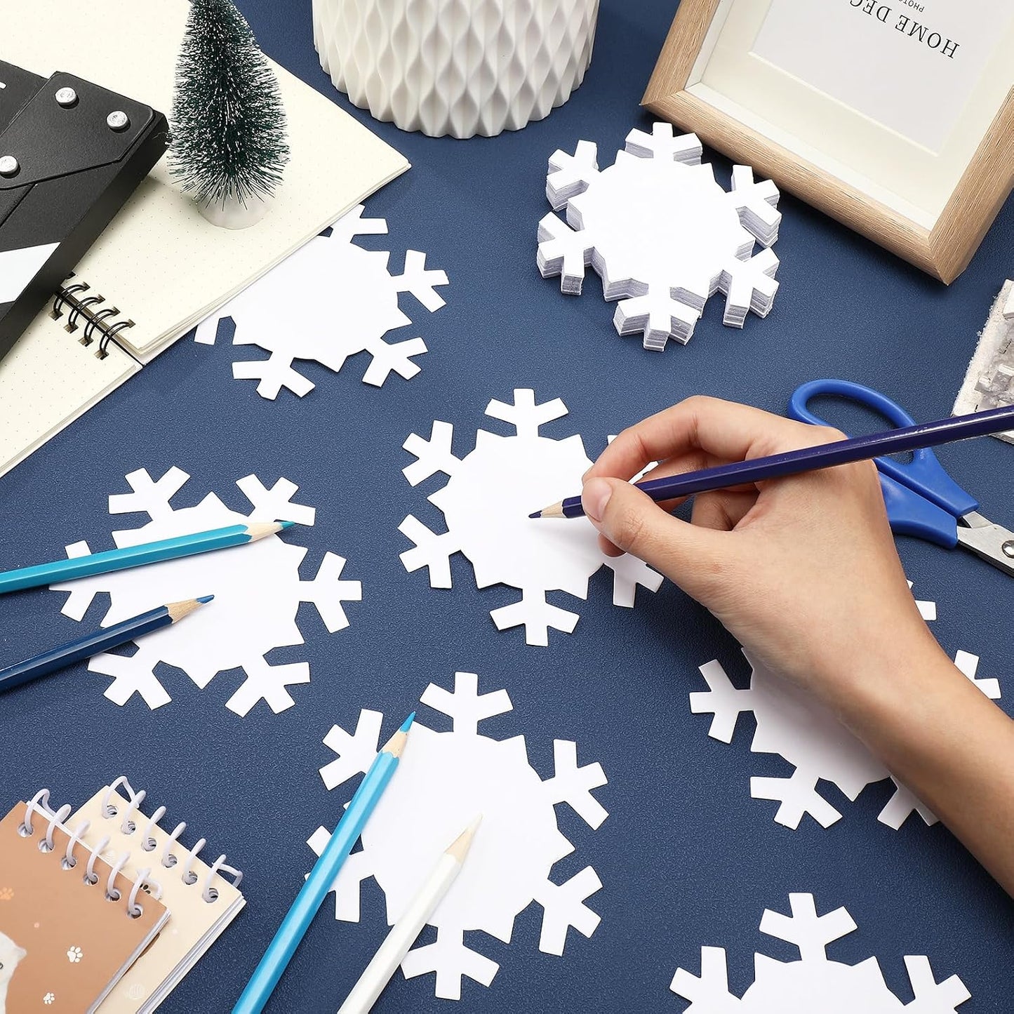 360 Snowflake Bulletin Board Set