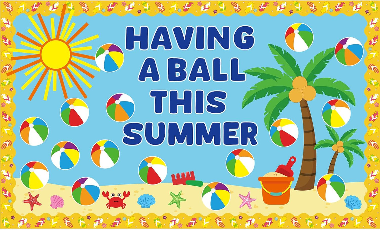 Summer Beach Ball Bulletin Board Summer Theme