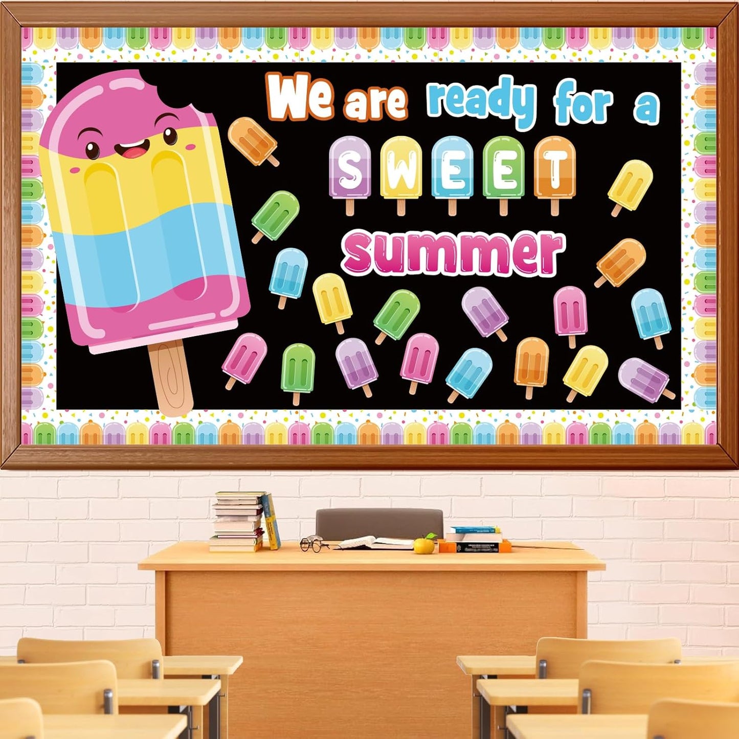 Summer Ice Pop Bulletin Board