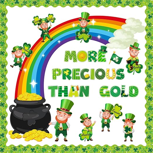 St. Patrick's Day Bulletin Board Decoration