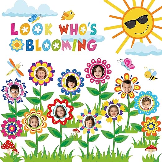 Look Whos Blooming Spring  Bulletin Board