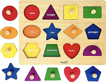 Shape Peg Puzzles