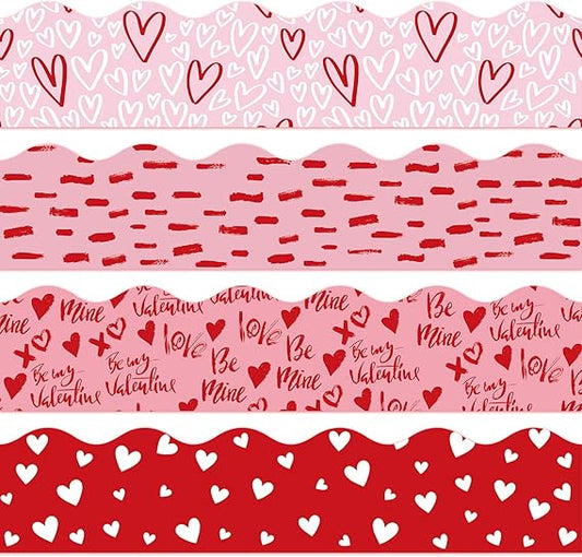 69Ft Valentine's Day Bulletin Board Borders