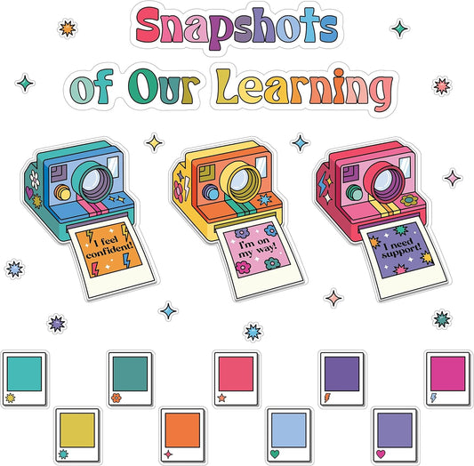 Snapshots of Our Learning Bulletin Board Set