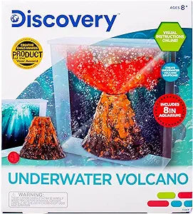 Under Water Volcano Eruption - Lava Eruption Experiment – DIY Volcano - STEM Science Kit for Kids Ages 8 And Up