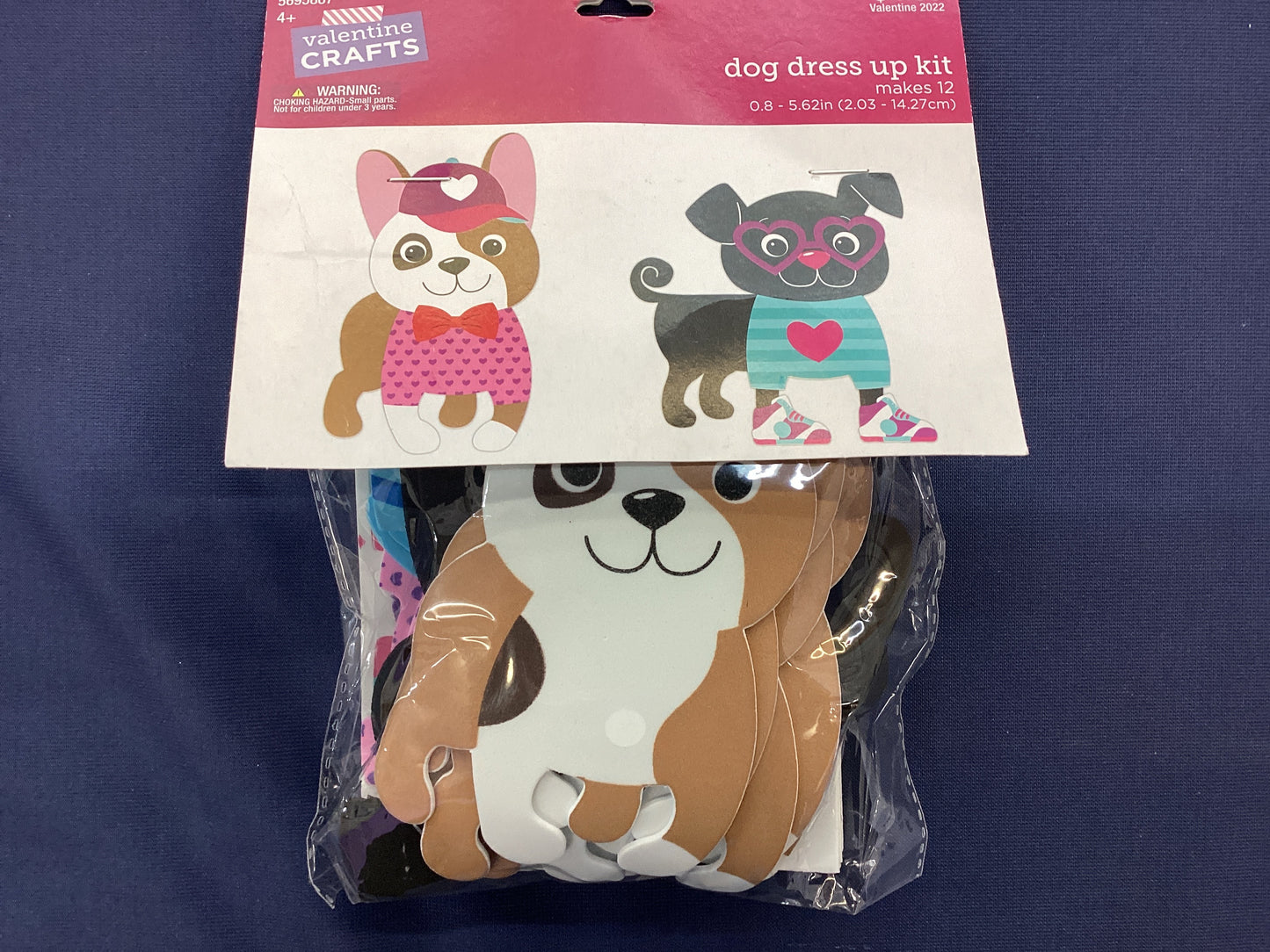 Valentine Crafts Dog Dress up Kit