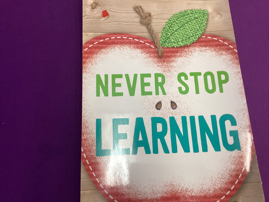Never stop Learning