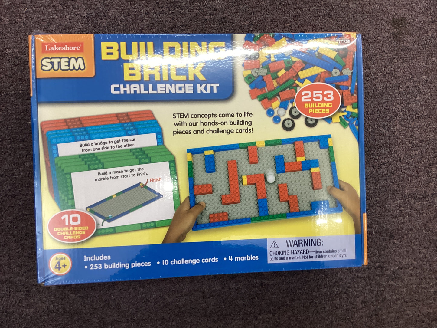 Building Brick Stem Challenging Kit
