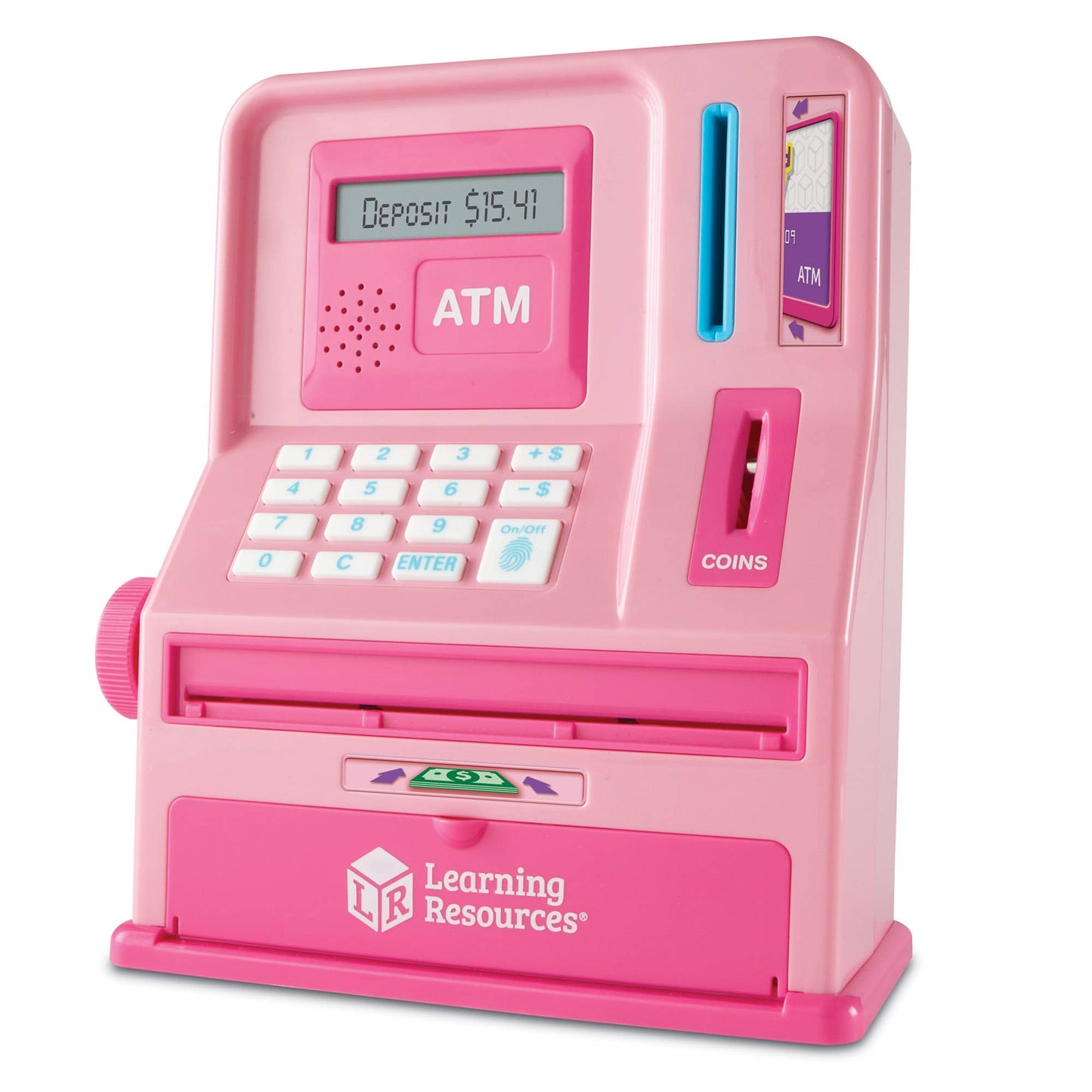 Pretend and Play® Teaching ATM Bank - Pink