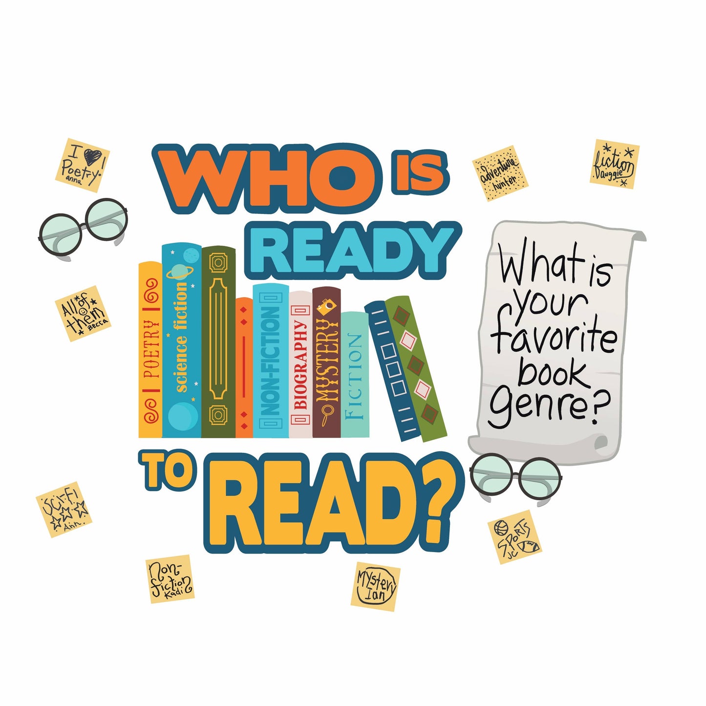 Who Is Ready to Read? Interactive Headliners