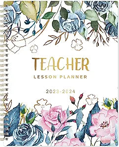 Teacher Planner 2023-2024 - 2023-2024 Weekly & Monthly Lesson Plan Book