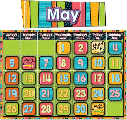 Stylin' Stripes Calendar