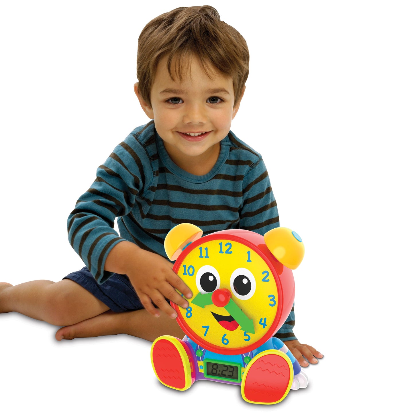 Telly Jr. Teaching Time Clock: Plastic