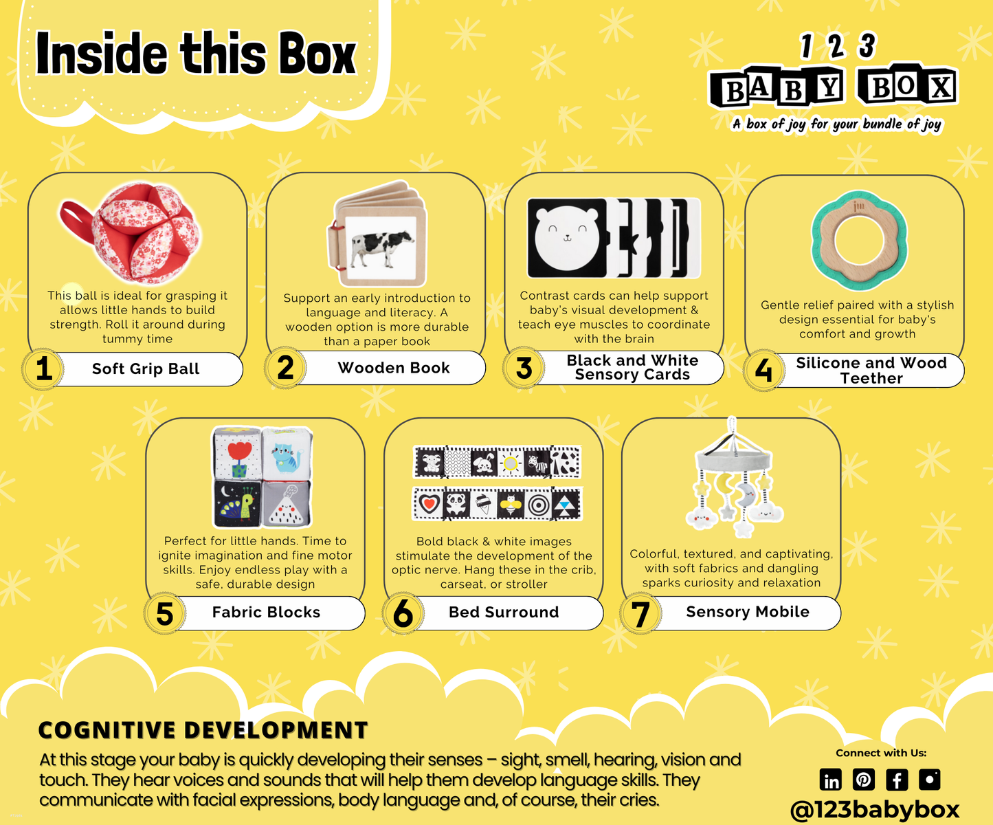 Montessori Educational Box (0-3 Months)