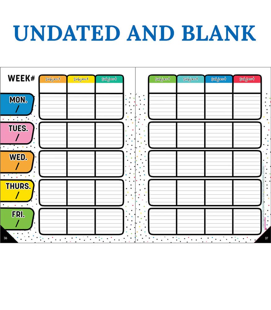Happy Place Teacher Planner