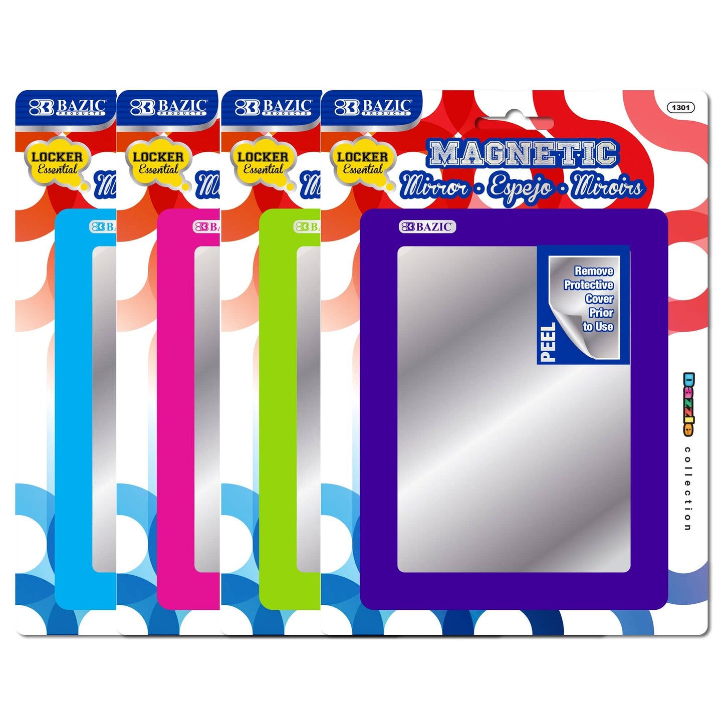 Magnetic Locker Mirror