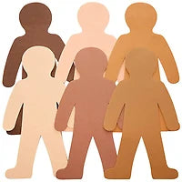 Skin Tone People Foam Cut-Outs