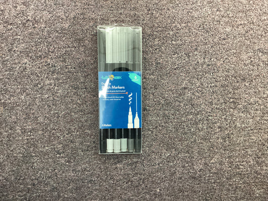 Dual Tip Brush Markers