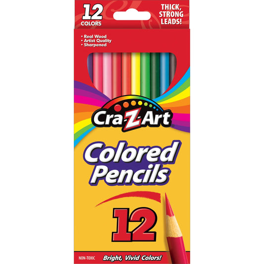 Cra-Z-Art Colored Pencils, 12 Count