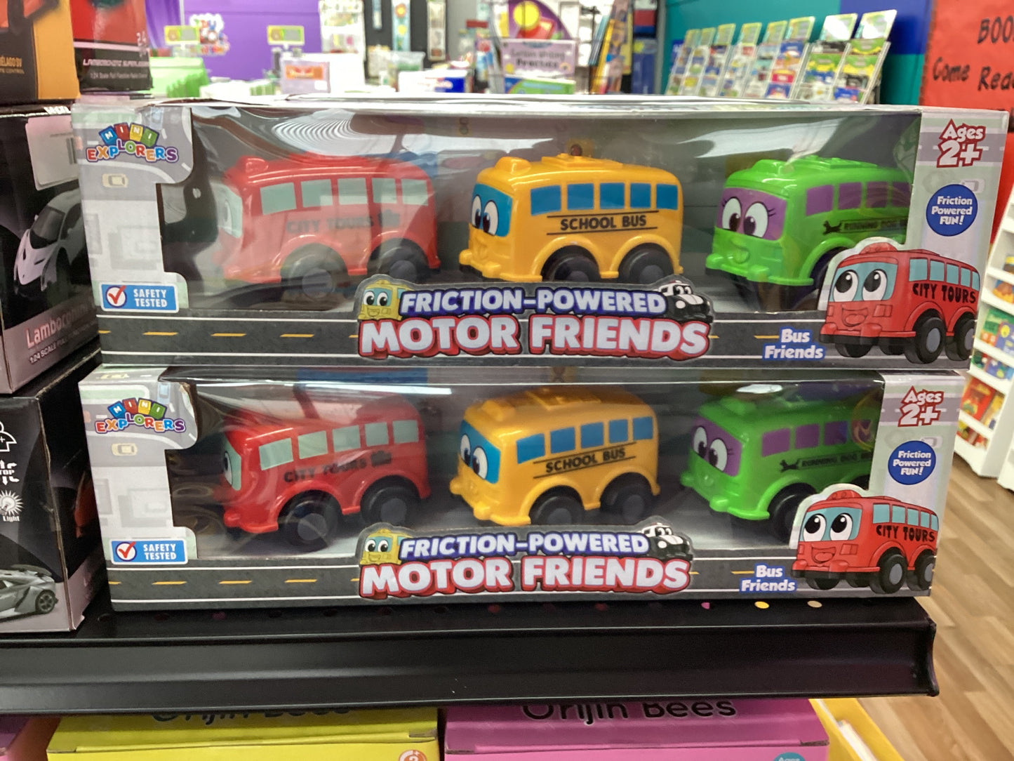 Mini Explorers FRICTION Powered Motor Friends- First Responders