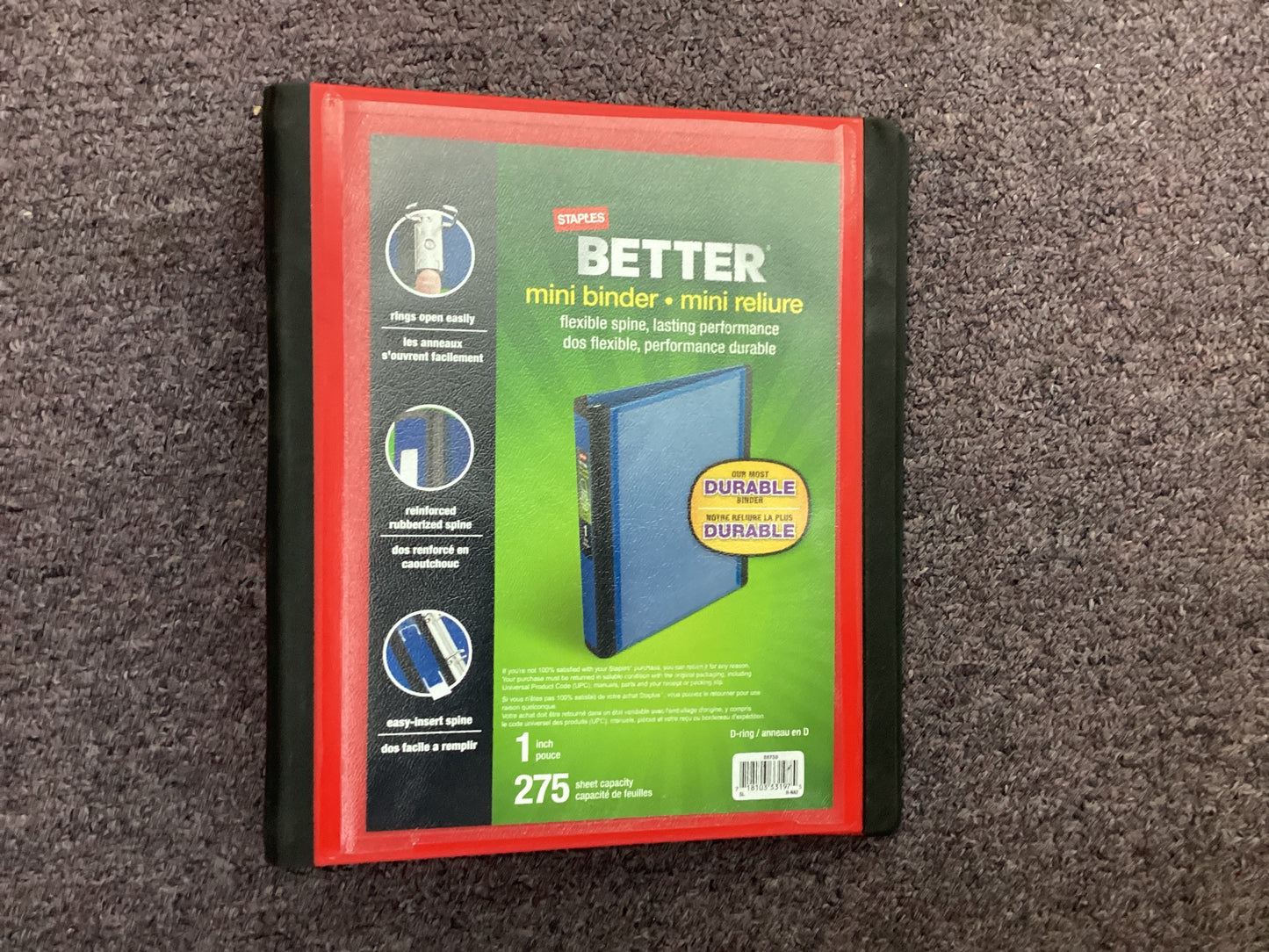 1/2 Mini Binder