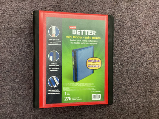 1/2 Mini Binder