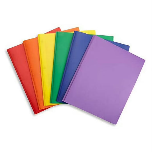 Two Pocket Folders prong folders