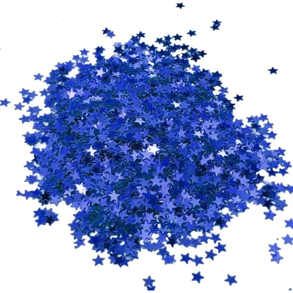 Confetti Metallic Royal Blue