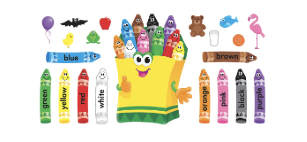 TREND Colorful Crayons