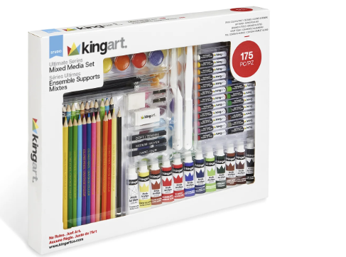 KINGART Mixed Media Art Set