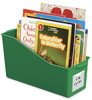 Connect & Store Book Bins