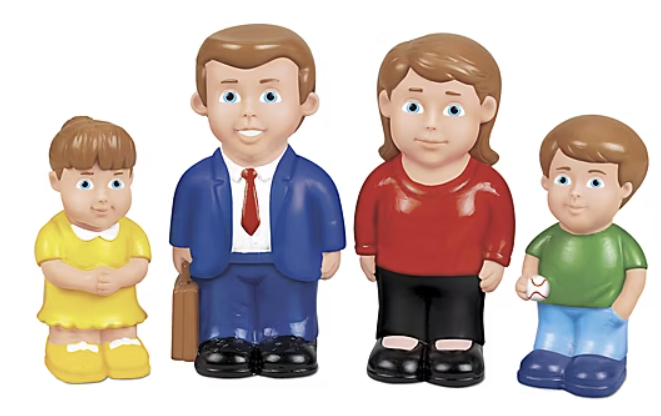 Soft & Safe Dolls - Caucasian Family