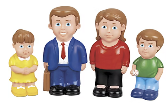 Soft & Safe Dolls - Caucasian Family