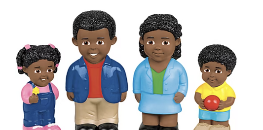 Soft & Safe Dolls - African American Family