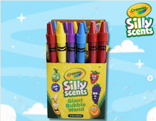 Crayola Silly Scents Giant Bubble Wand