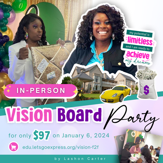 In-Person Vision Board Party with Kit