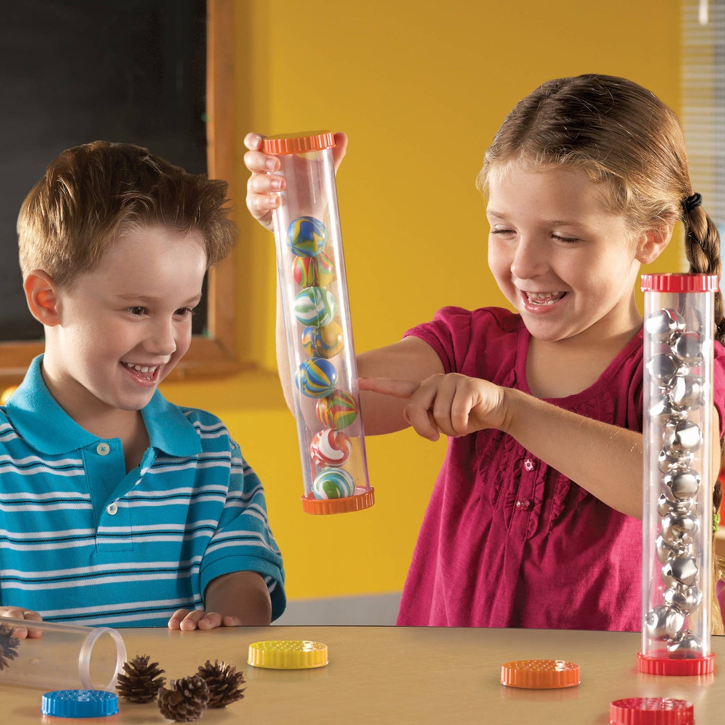 Primary Science Sensory Tubes, Set of 4