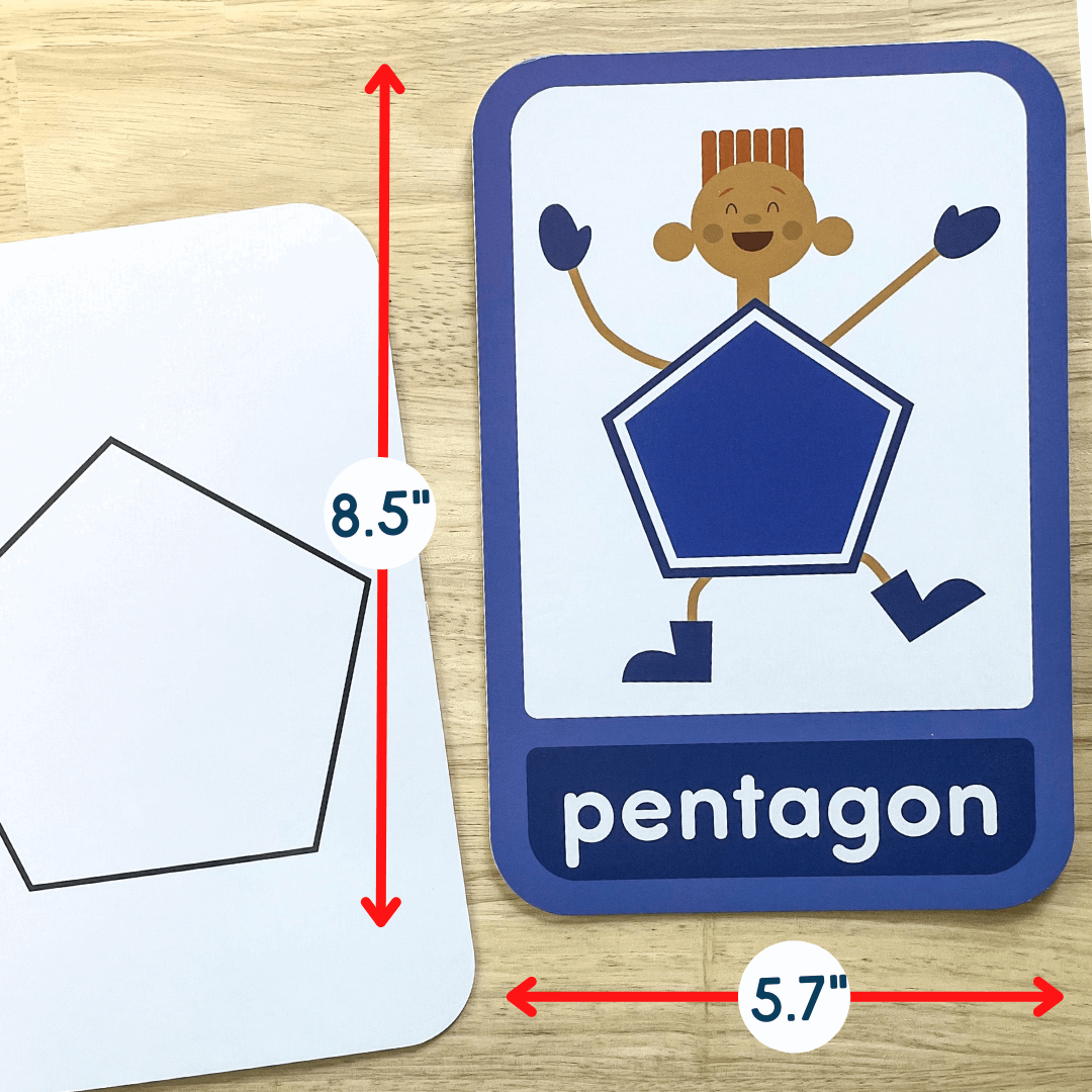 2D Shapes Bulletin Board Set