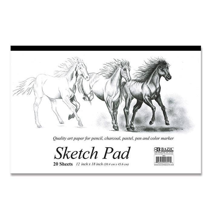 Premium Sketch Pad: 9" X 12"